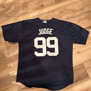 Aaron Judge #99 NY Yankees Navy Blue Baseball Mens XL Jersey